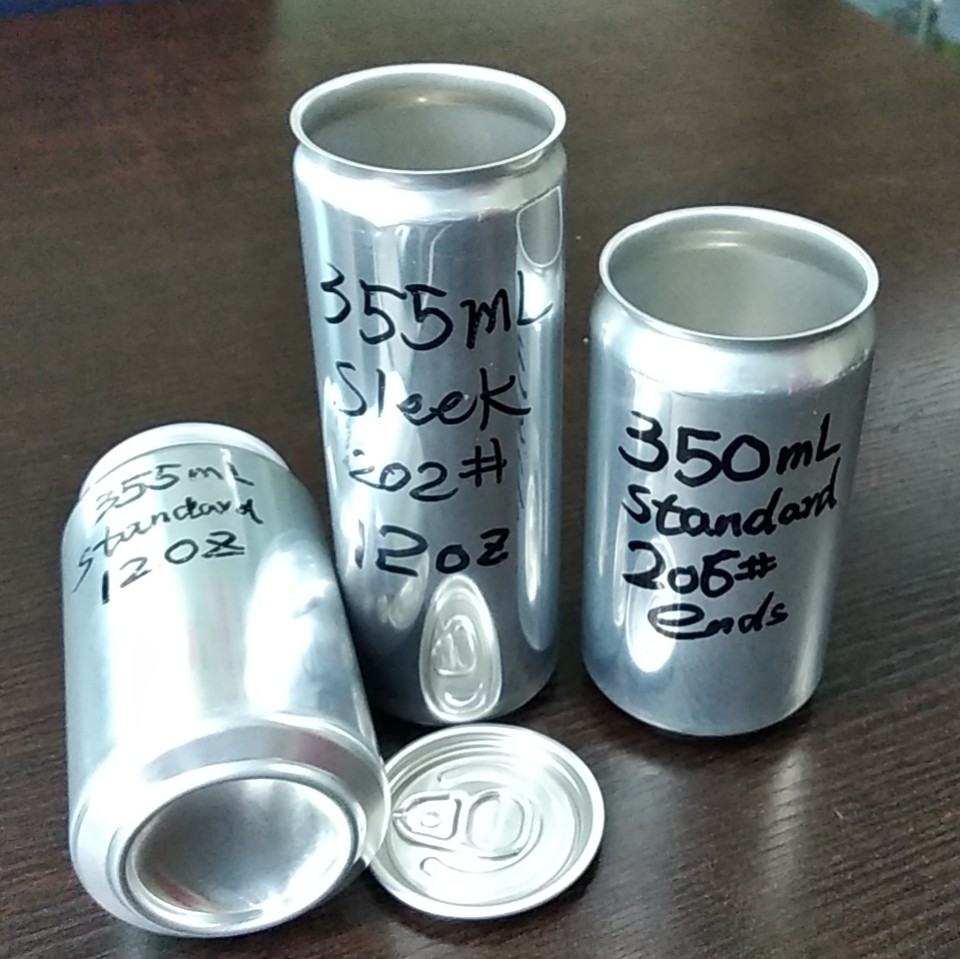 Wholesale Double coating BPA free Custom Shrinking Sleeves Aluminun Cans with Lids 12oz 16oz from china suppliers