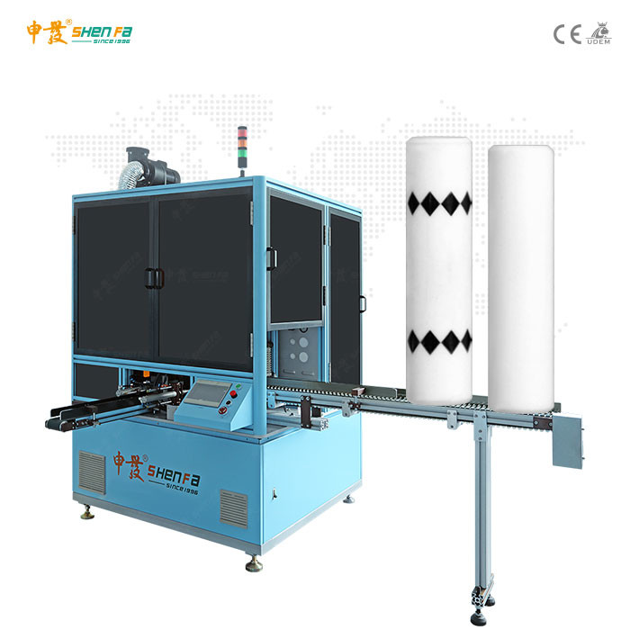Wholesale Automatic Blanking Single Color Screen Printing Machine For Ceramic Tube from china suppliers