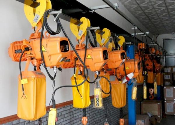 Quality ISO CE 0.5T-50T HHBB Electric Chain Hoist With Motorized Trolley for sale