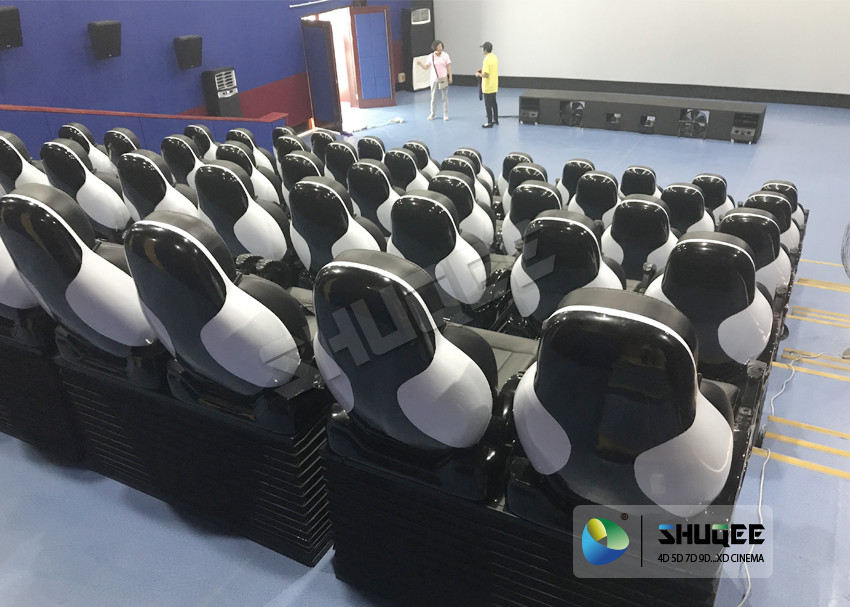 Wholesale 80 Movies 5D Simulator For Center Park With Black & Luxury 5D Motion Seat from china suppliers