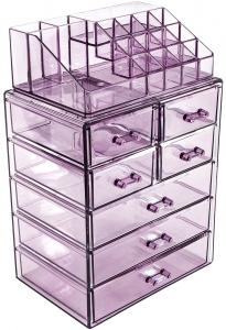 Wholesale Spacious Design Custom Acrylic Display Case Makeup And Jewelry Storage from china suppliers