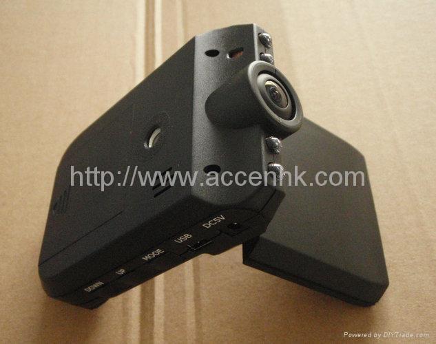 Wholesale HD 720P Car DVR Camera with 2.5" LCD Screen & 4pcs IR LED Day and Night Vision from china suppliers