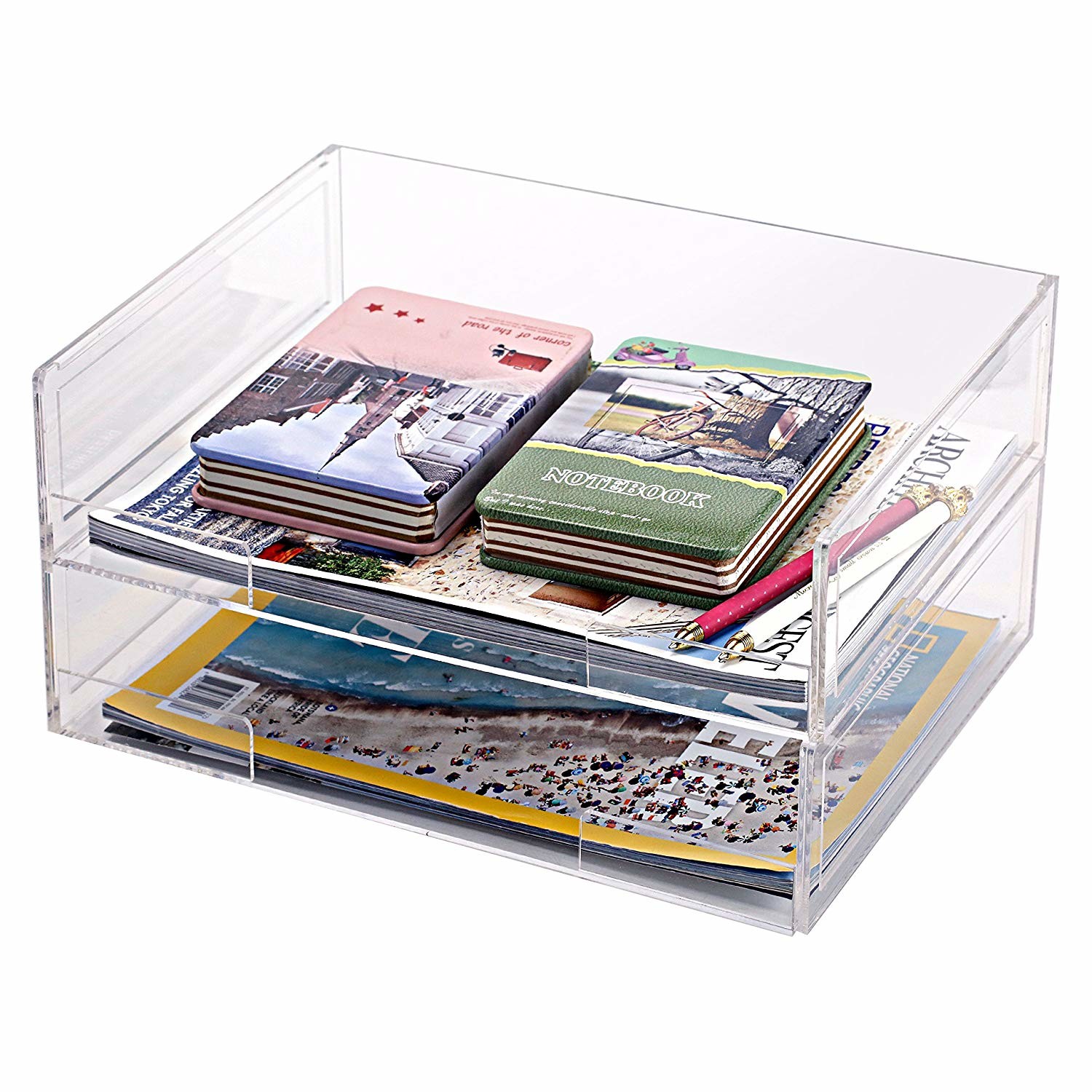 Wholesale OEM ODM Acrylic Document Tray Organizer from china suppliers