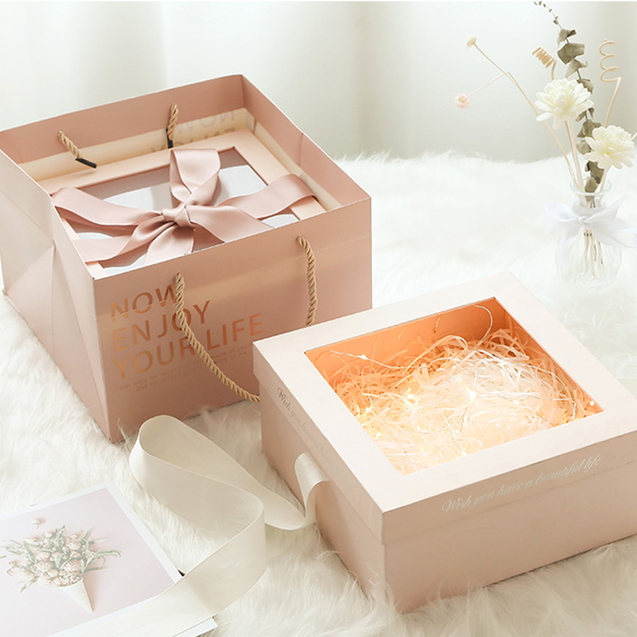 Wholesale 128gram Clear Window Gift Box from china suppliers