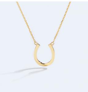 Wholesale Horseshoe 18K Gold Diamond Necklace Extender Chain 45cm from china suppliers