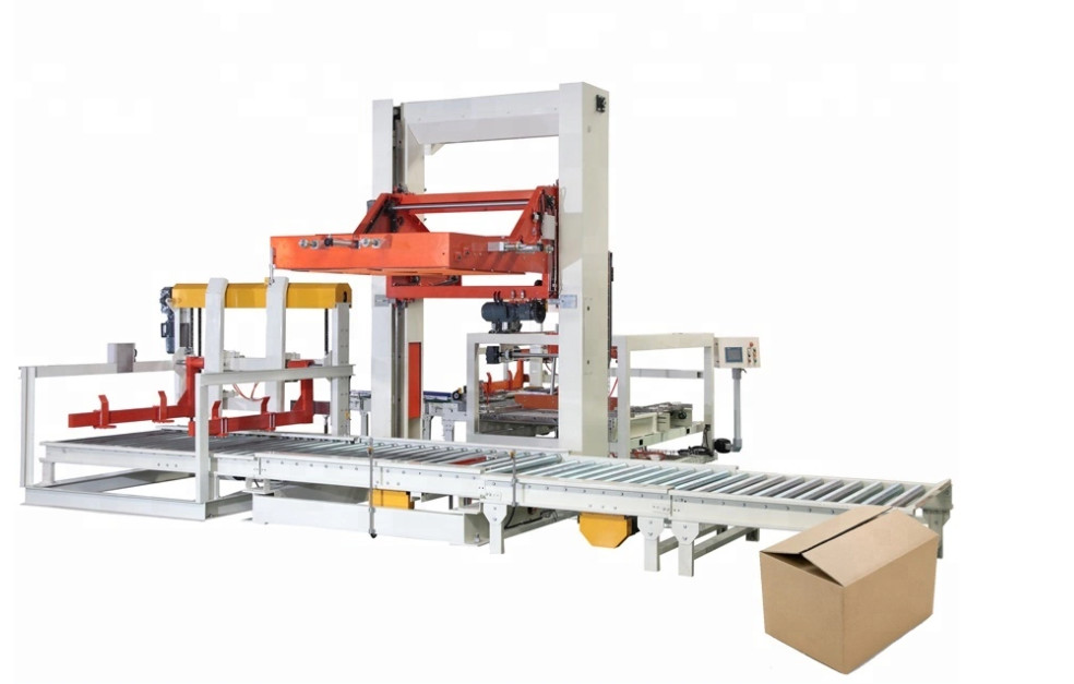 Wholesale Stacking Robot Palletizer Machine 380V Auto Stretch Wrap Machine from china suppliers
