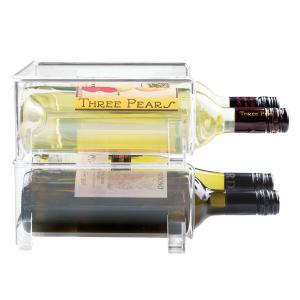 Wholesale Tabletop Acrylic Plastic Wine Rack Modular from china suppliers
