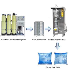 Wholesale Plastic Pouch Small Bag Pure Water Liquid Sachet VFFS Packaging Machine from china suppliers