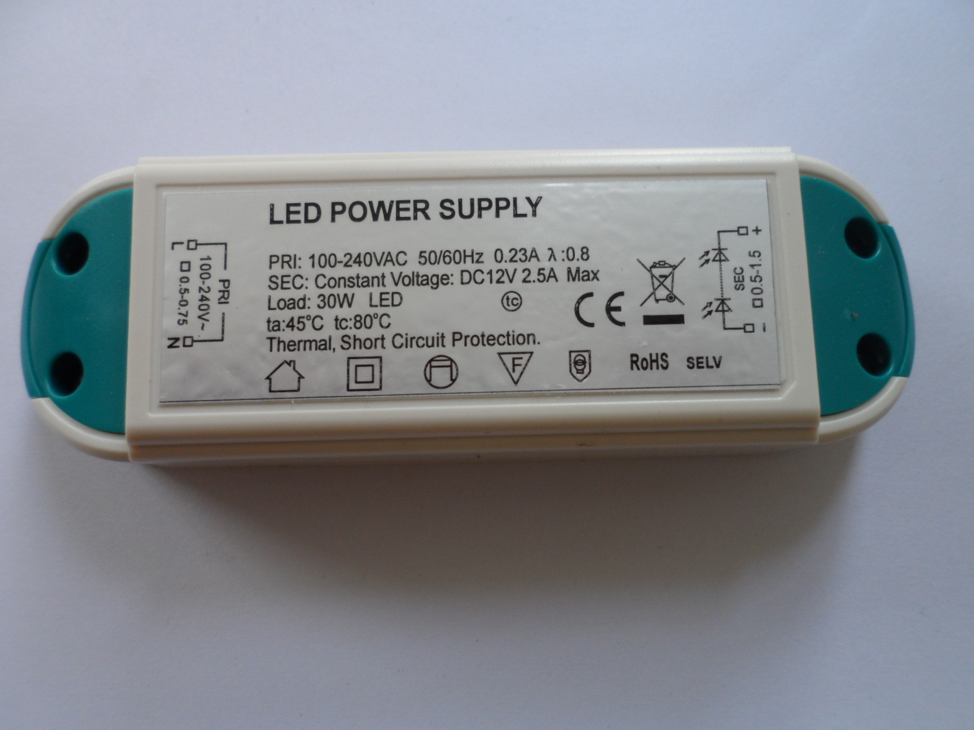 Wholesale 500Ma EN 61347-2-13 Constant Voltage 24V DC Led Downlight Driver 6W 9W 12W from china suppliers