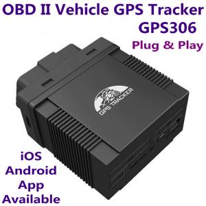 Wholesale GPS306 OBD II Car Vehicle Security GSM GPRS GPS Tracker + Car On-Board Diagnostics Trouble-Shoot Tool W/ iOS/Android App from china suppliers