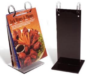 Wholesale Fashionable Custom Acrylic Menu Holders With Excellent Service from china suppliers