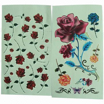 Wholesale Tattoo Stickers, Safe and Nontoxic, Easy to Apply and Remove, OEM and ODM Orders are Welcome from china suppliers