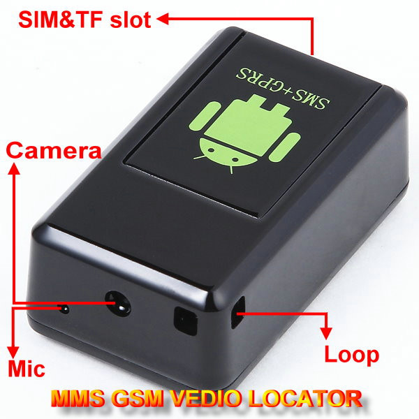 Wholesale GF-08 GSM MMS Video Photo Transmit Camera Recorder GPS Tracker Aduio Listening Bug 3-in-1 from china suppliers