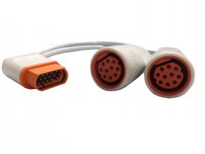 Wholesale Original Drager Dual IBP Cable 5731281 16PIN To 10PIN Easy To Use from china suppliers