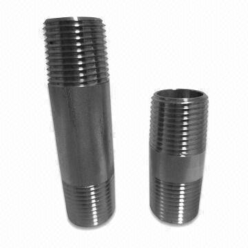Wholesale Carbon Steel and Stainless Steel Nipples, Available in 1/8 to 4-inch Sizes  from china suppliers