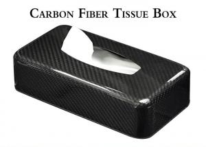 Wholesale Antioxidant 21*12*5.6cm Glossy Carbon Fiber Tissue Box from china suppliers
