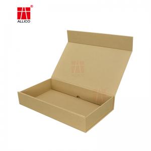 Wholesale 1-4C Kraft Paper Foldable Packaging Box Spot UV With Ribbon from china suppliers