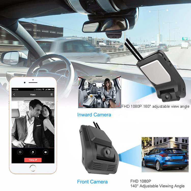 Buy cheap 4G WiFi Dashcam with 170° Wide View Angle, Parking Monitor for Vehicles from wholesalers
