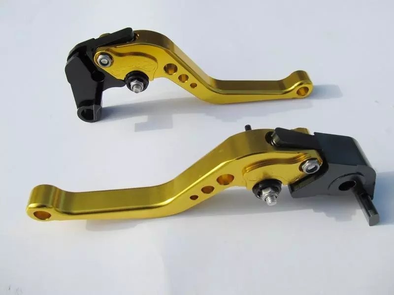 Wholesale Yellow Motorcycle Adjustable Clutch Lever For Aprilia Rsv Tuono Falco Rst1000 from china suppliers