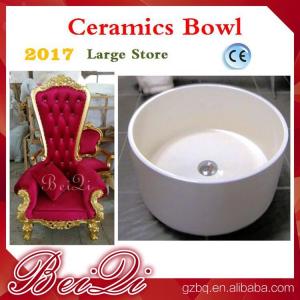 Wholesale 2017 hot sale king throne pedicure chair round pedicure bowl price, Pink spa pedicure chairs for sale from china suppliers