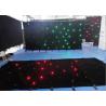 Buy cheap Single Color Star Cloth Warm White Curtain Lights , Led Waterfall Curtain Lights from wholesalers