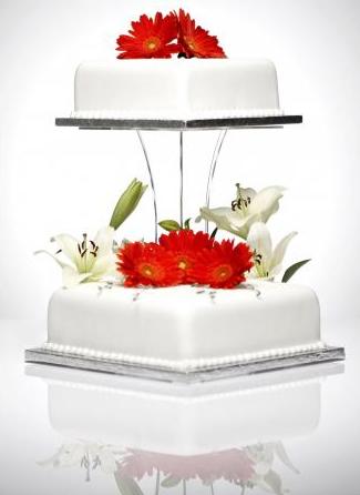 Wholesale Beautiful Shape Acrylic Cake Stand Acrylic Displays from china suppliers