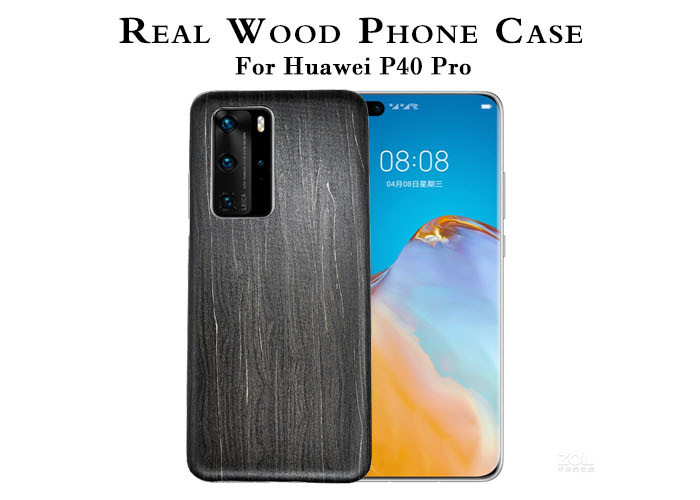 Wholesale Shockproof Engraved Wooden Phone Case For Huawei P40 Pro from china suppliers