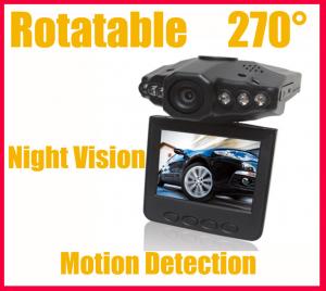 Wholesale HD 720P 2.5" LCD Car DVR Camera Driving Video Recorder Accident W/ 6pcs IR Night Vision from china suppliers