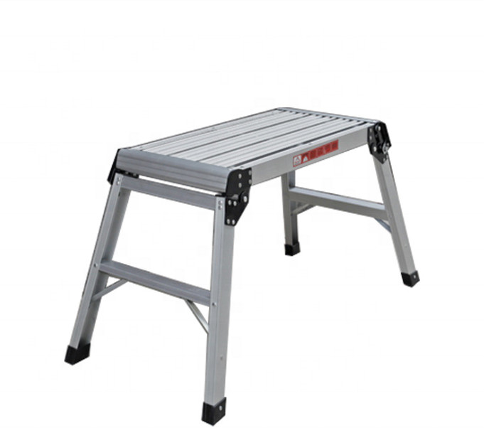 Wholesale 52cm Height Folding Aluminum Platform 225lbs High Load Capacity from china suppliers