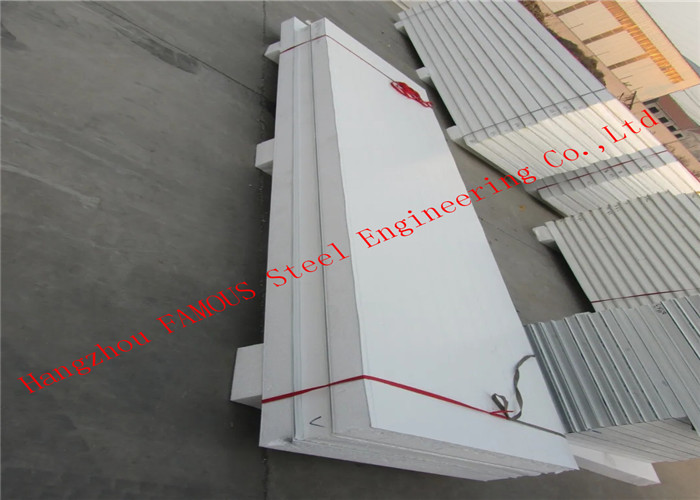Wholesale Fireproof 1150mm Structural Insulated Panel , 950mm Structural Insulated Roof Panels from china suppliers