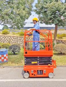 Wholesale Mini Scissor Lifts 6 Meter Working Platform For Painting from china suppliers