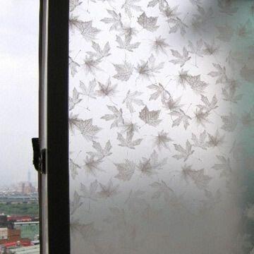 Wholesale 1,230 to 1,270mm Decorative Self Adhesive/Maple Window Film, Customized Patterns are Welcome from china suppliers