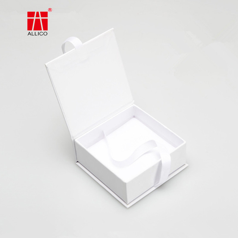 Wholesale White 1000-1800gsm Hair Extension Packaging Boxes With Lids ALLICO from china suppliers