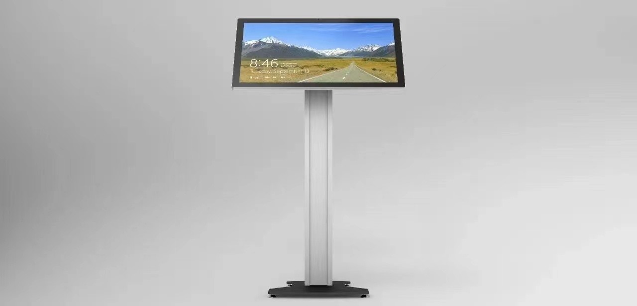 Wholesale 18inch 21.5inch Free Standing Touch Screen Kiosk 400CD/M from china suppliers