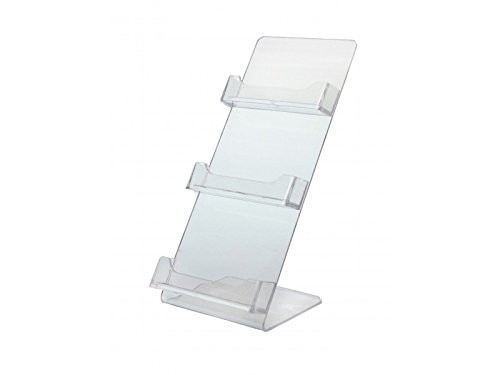 Wholesale 3 Slot Acrylic Clear Board Acrylic Business Card Holder Display Multi Segments from china suppliers