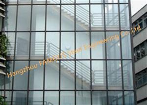 Wholesale Single Silver 6mm 12A 6mm Glass Curtain Wall With Low Heat Transfer Coefficient from china suppliers