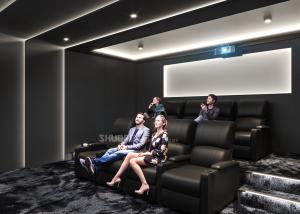 Wholesale Theater Movie Projector Home Cinema System With 7.1 Speakers / Reclining Chairs from china suppliers