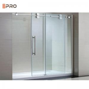 Wholesale household Double Glazed White Aluminum Glass Sliding Doors Security from china suppliers