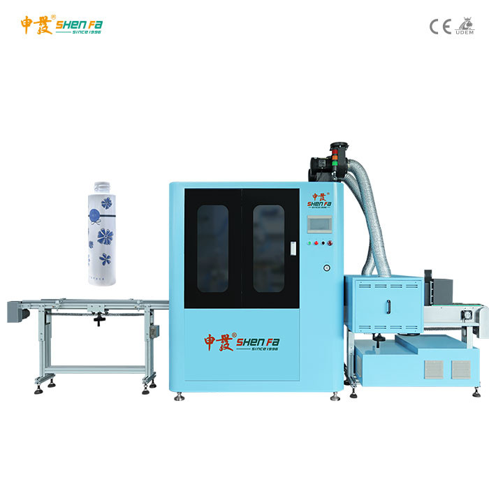 Buy cheap Two Colors Automatic Screen Printing Machine For Cylindrical Round Flat Bottle from wholesalers