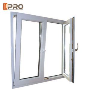 Wholesale Anti - Aging Dark Grey Tilt And Turn Aluminum Windows With Mosquito Net from china suppliers
