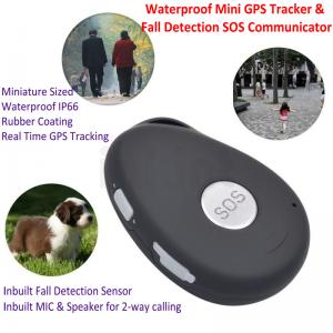 Wholesale Mini Waterproof 3G GSM Personal GPS Tracker Locator Elderly Fall Detection SOS Communicator Alzheimer Keyring EV07 from china suppliers