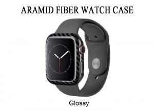 Wholesale Glossy Shockproof Aramid Fiber Watch Case For Apple Watch Series 4 5 from china suppliers