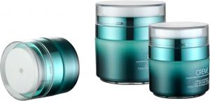 Wholesale JL-JR806 Acrylic Airless Cream Jar PMMA PP 15ml 30ml 50ml Airless Jar from china suppliers