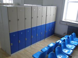 Wholesale 2000 * 933 * 470mm Changing Room Lockers 3 Comparts 3 Column For Employee from china suppliers