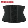 Buy cheap Black 7 Inches 25 Boned Latex Short Torso Waist Trainer With Hooks from wholesalers