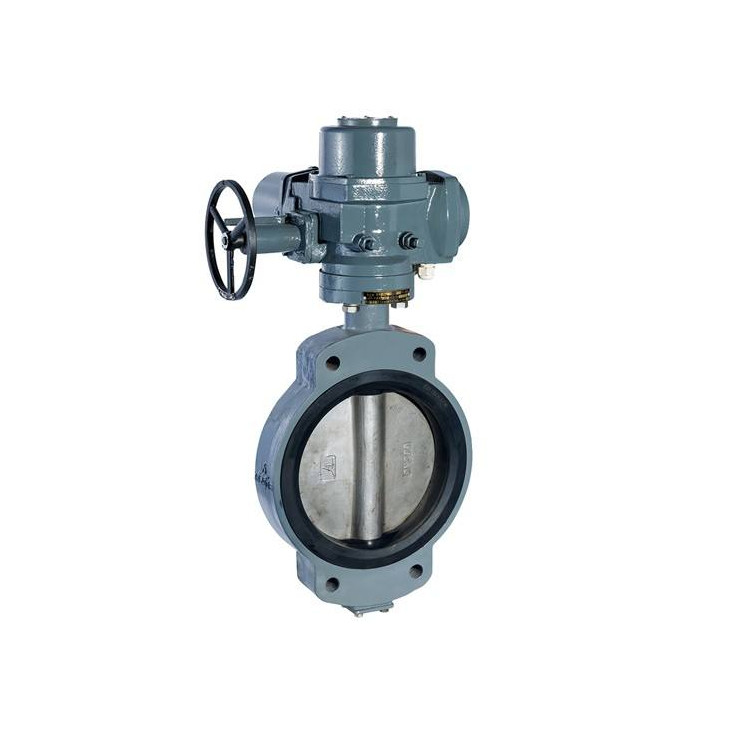Buy cheap 48" Wafer Style Butterfly Valve Ductile Iron Body Lever Operated Manual from wholesalers