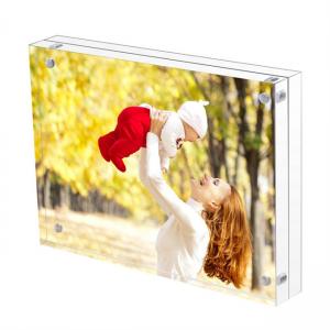 Wholesale Clear Magnetic Acrylic Poster Frame Perspex Photo Frames Acrylic Block from china suppliers