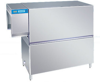 Commercial Electric Conveyor Dishwasher 1 Tank With Single Rinsing Cycle