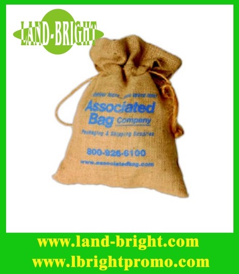 Wholesale Popular Promotion Jute Drawstring Bag from china suppliers
