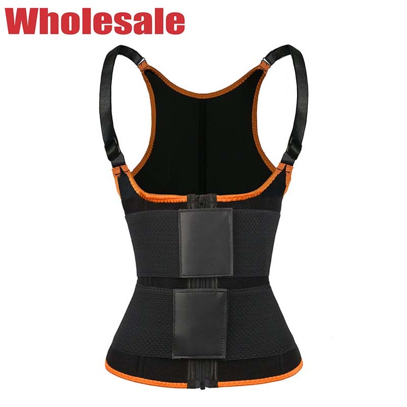 Wholesale Double Compression Vest NANBIN Waist Trainer With Two Straps from china suppliers